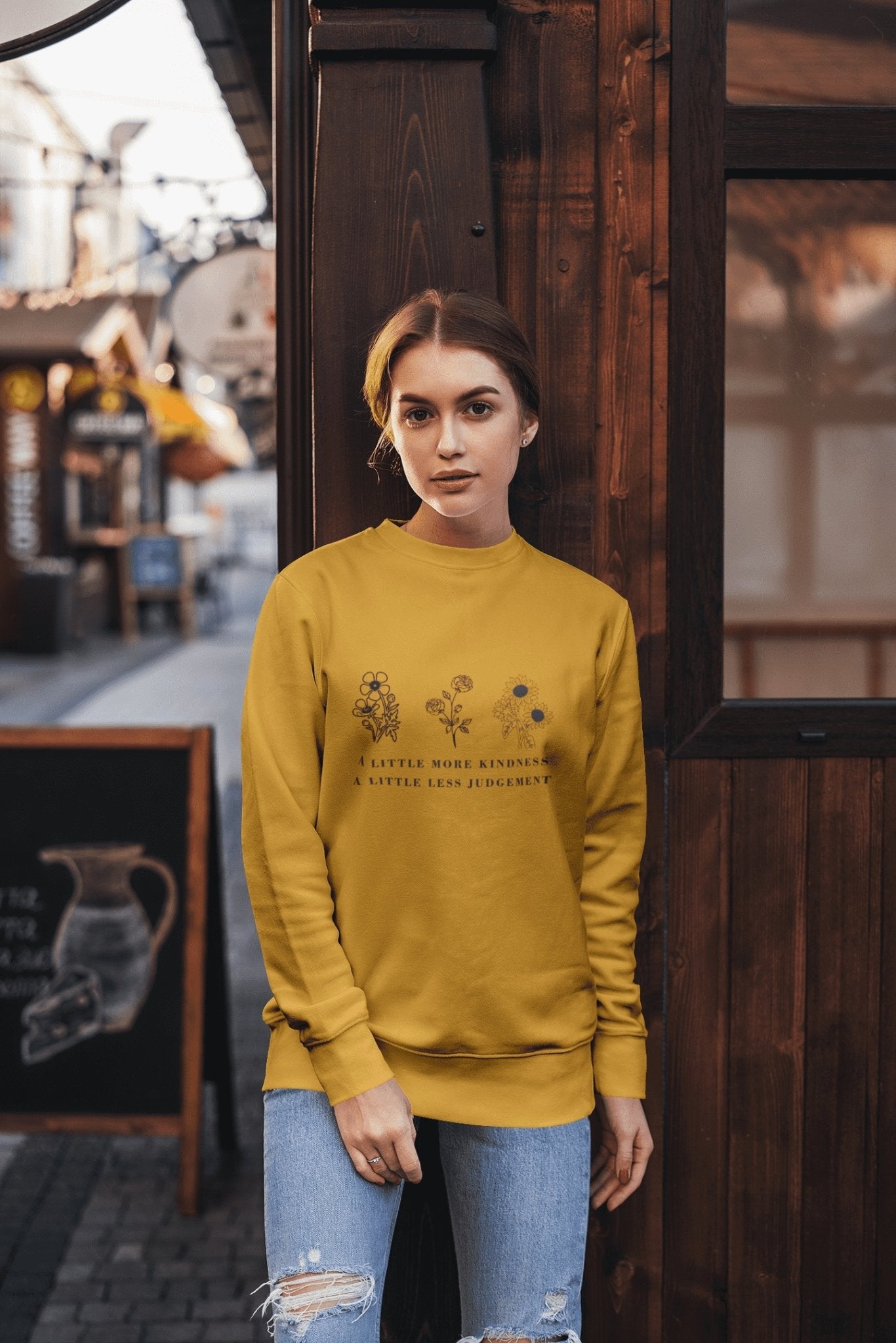 A Little More Kindness A Little Less Judgement Crewneck TheProudLondon