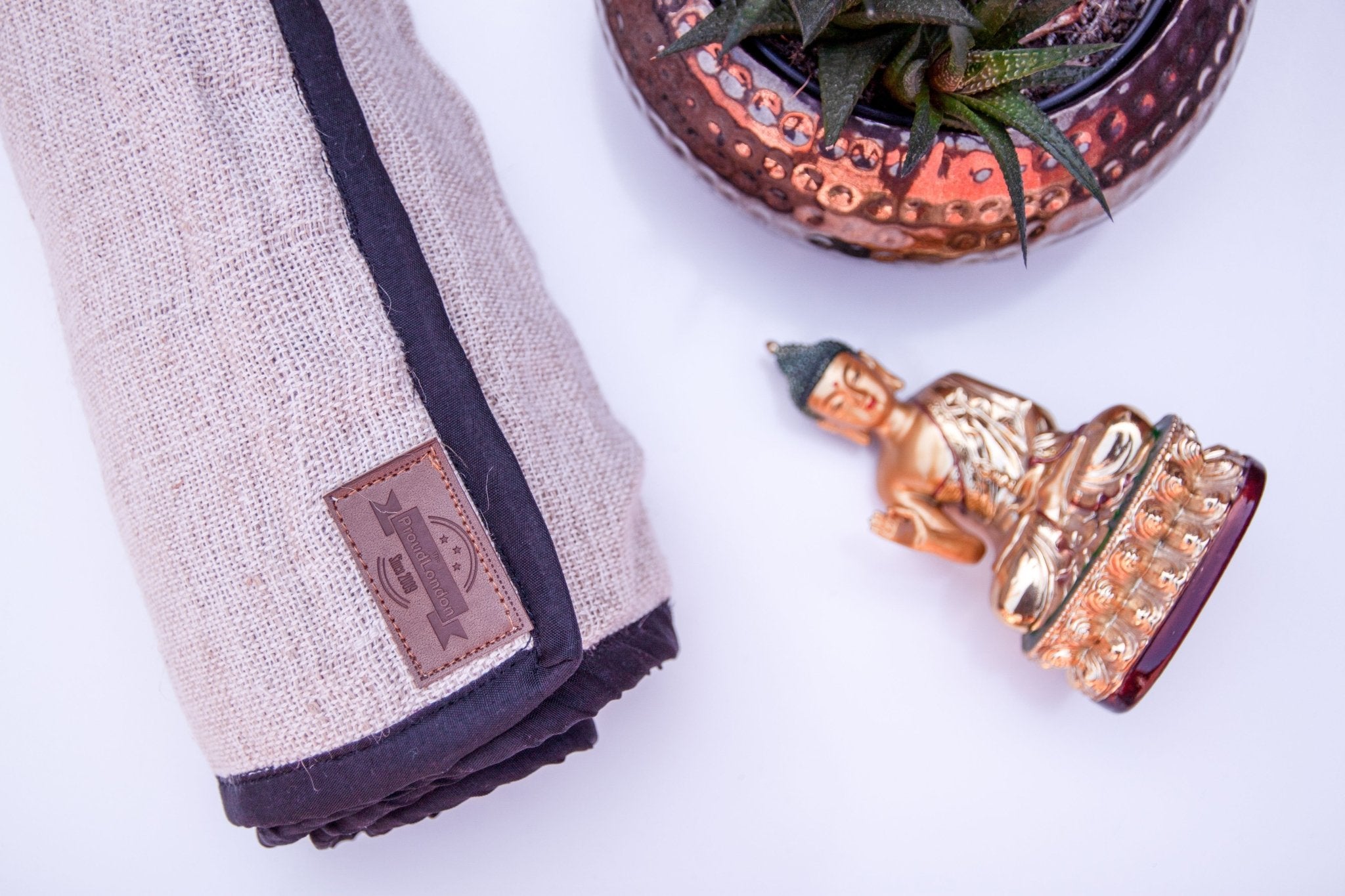 Natural Hemp Yoga Mat Bag – Local Women's Handicrafts